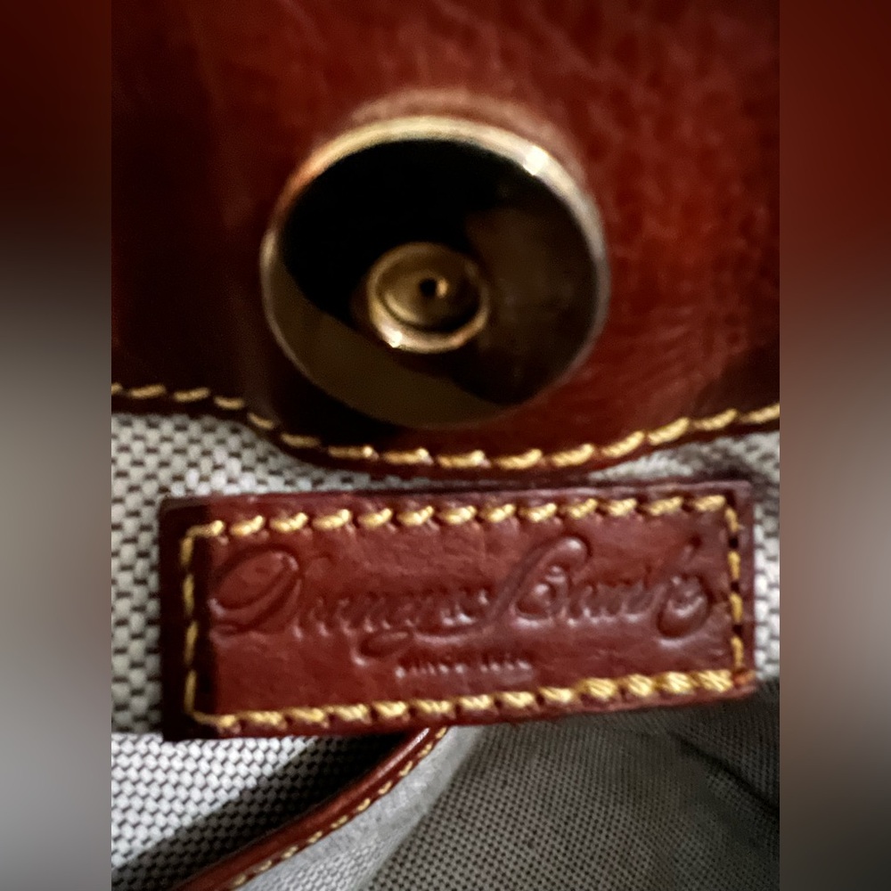 Dooney & Bourke
Florentine Large Zip Barlow - color: Chestnut mint condition!!! - Picture 6 of 9
